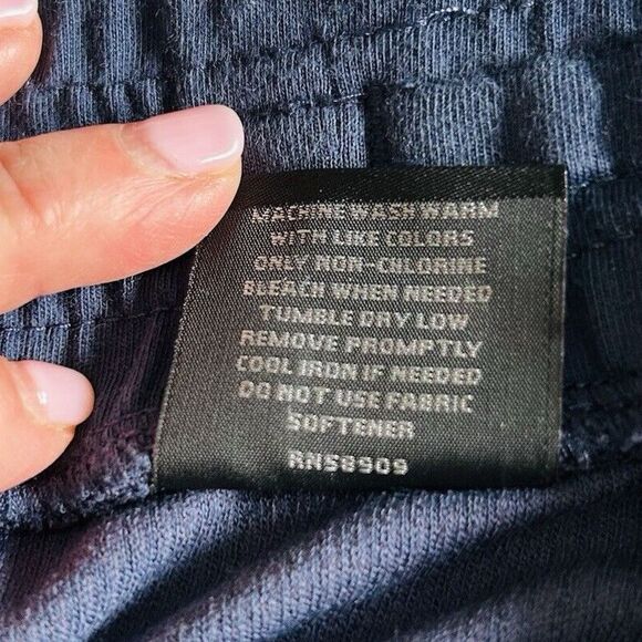 Solaris Jogger Men Size S Blue Zip Slash Pockets Elastic Waist Activewear Comfy - Picture 4 of 11